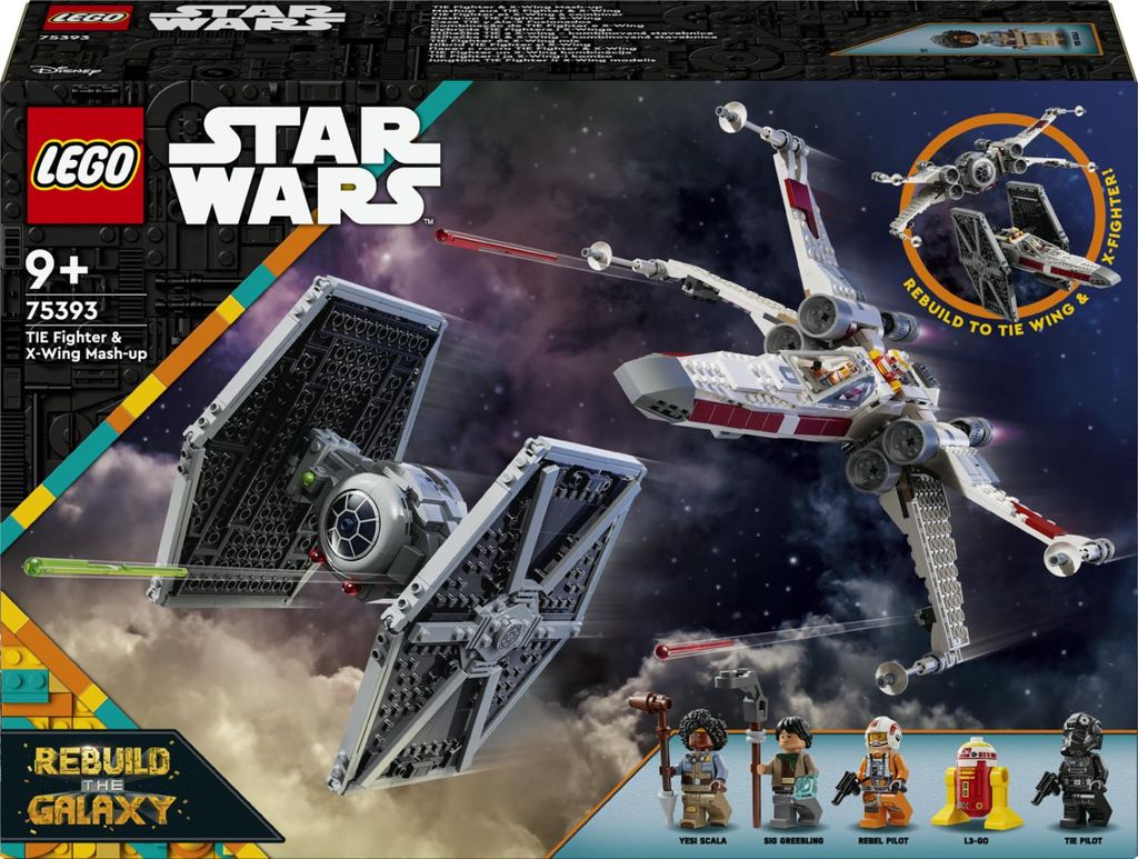 LEGO Star Wars Mash-Up TIE Fighter E X-Wing Immagine del prodotto 