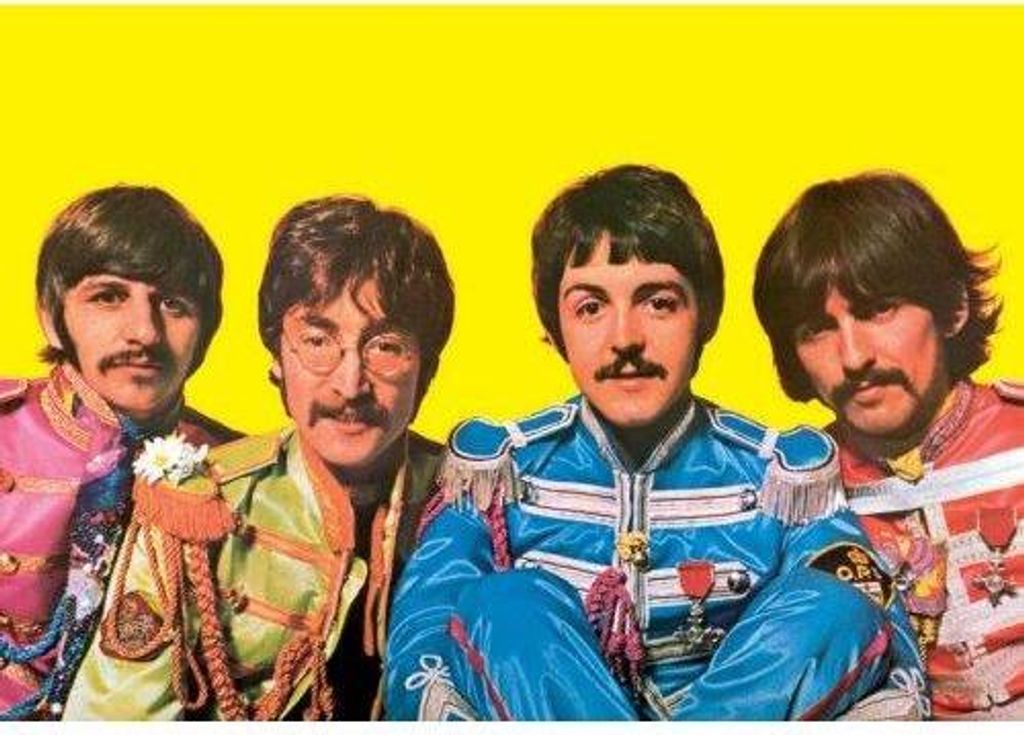 The Beatles - Postkarte "Sgt Pepper", Standardgröße RO9850 (Einheitsgröße) (Bunt)