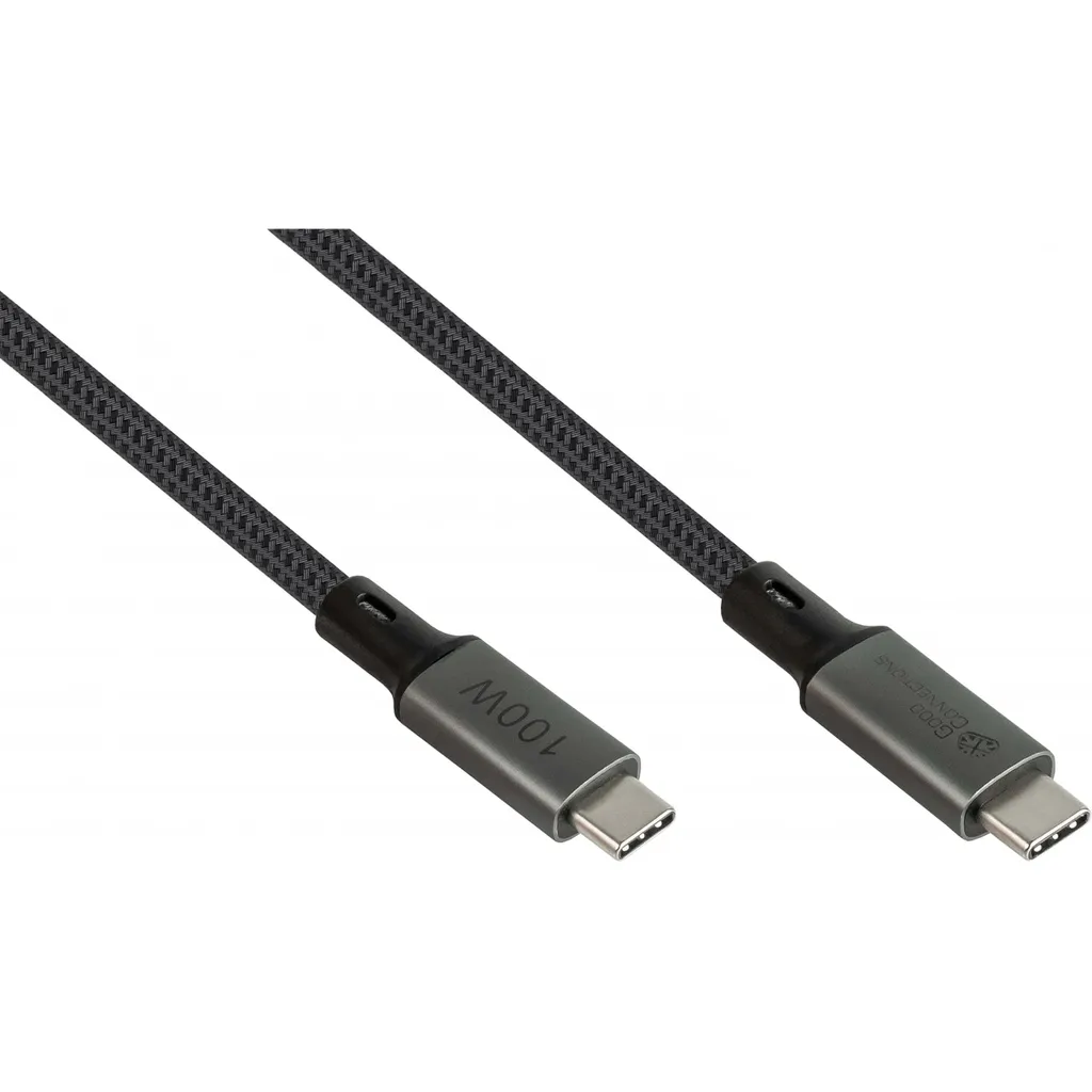 Good Connections 2402-T005A Good Connections USB 4.0 Gen.2x2 Kabel 20GBit/s,100W 0,5m