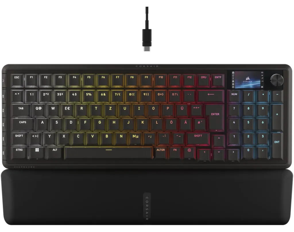 Clavier Corsair Vanguard PRO 96 noir avec switchs MGX Hyperdrive DE
