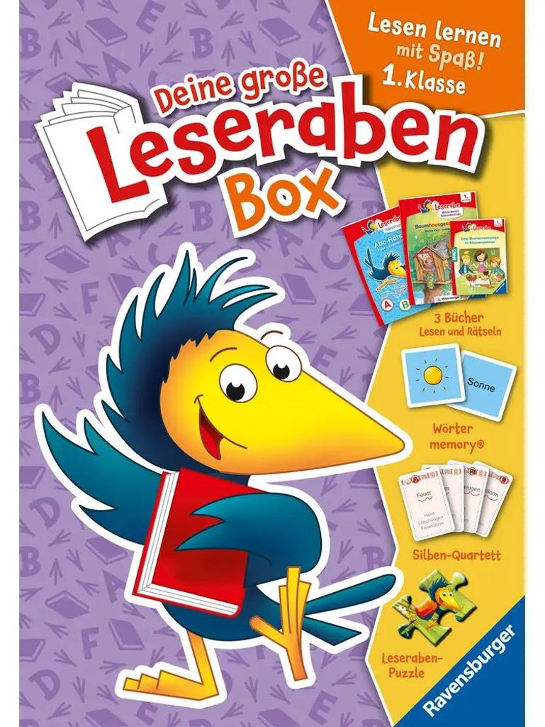 Leserabe Sonderausgaben - Deine große Leseraben Box Obrázok produktu 