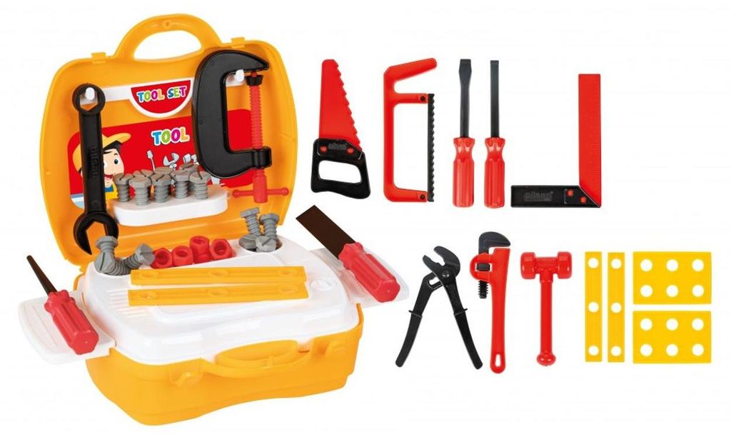 Pilsan Kinder Werkzeugkoffer 03367, Kinderwerkzeug-Set Produktbild 