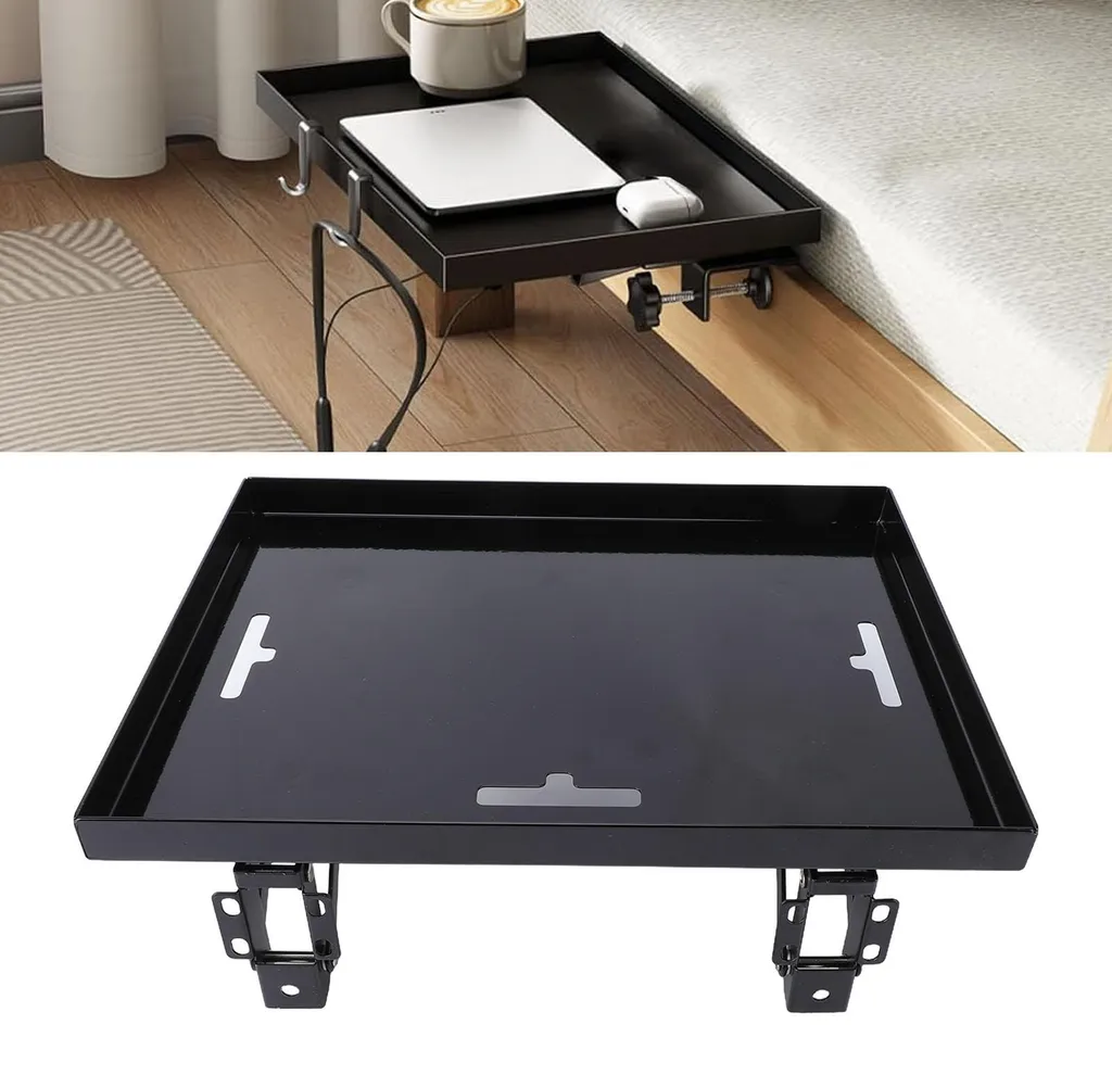 Table de chevet pliable en acier carbone robuste pour lit superposé - 12