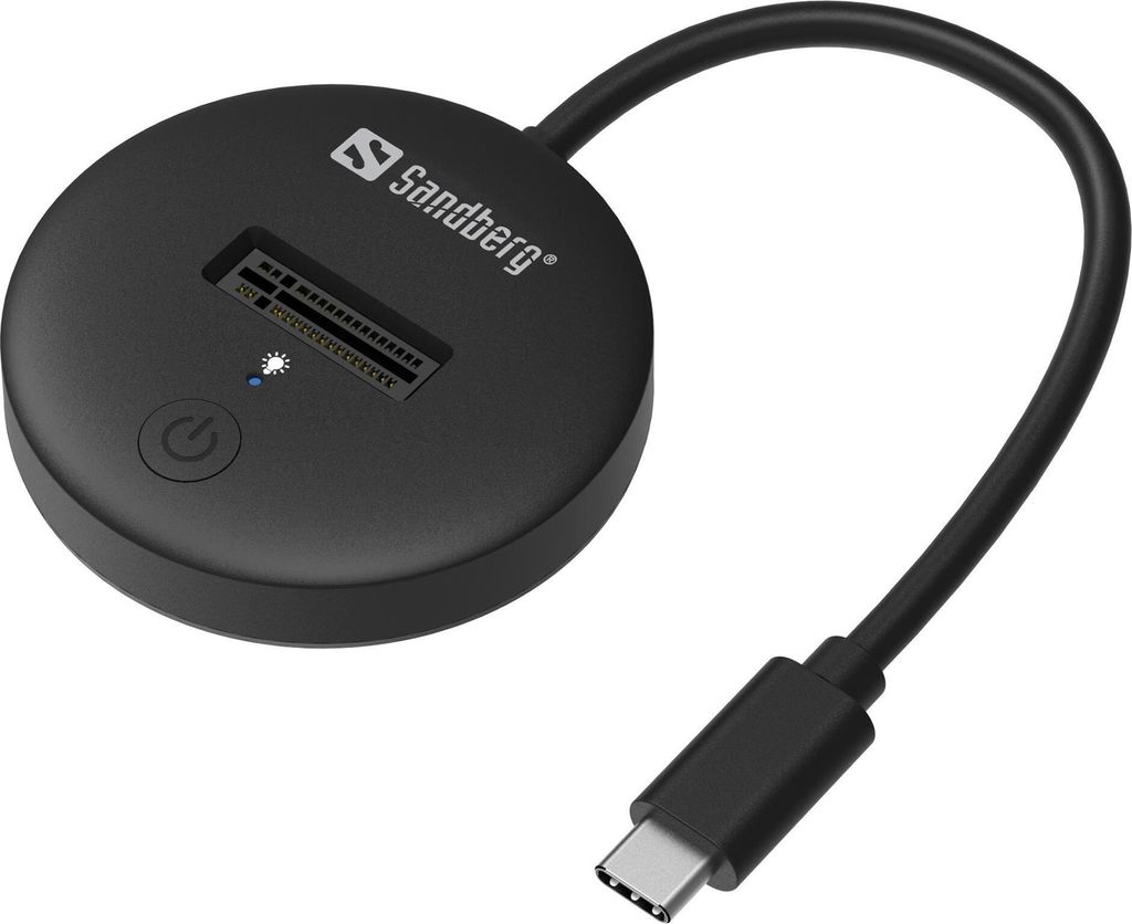 Sandberg 136-47 USB-C 3.2 DockingStation für M.2 NVMe SSD Produktbild 