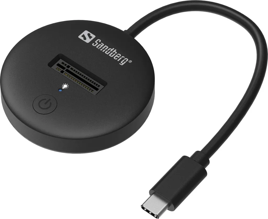 Dock USB 3.2 pour SSD M.2 NVMe Sandberg - Idéal pour Backup et Clonage