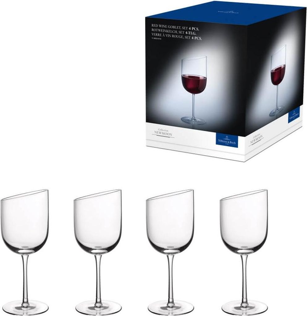 Villeroy & Boch NewMoon Gobelet à vin rouge, set de 4 pcs. Image du produit 
