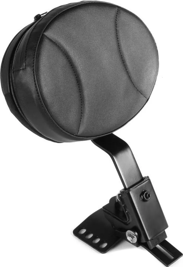 Sissy Bar Conducente Harley Davidson Touring 97-25 - Acciaio Nero/Cromo
