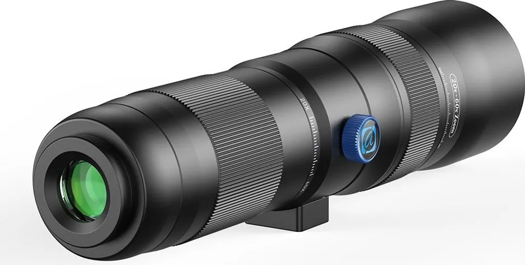 INF Téléobjectif Zoom 20-60x pour Smartphone iPhone et Android Noir