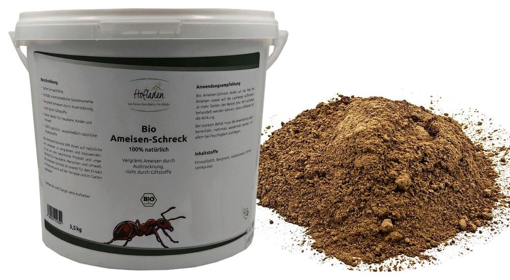 Bio Ameisen-Schreck 3,5kg vergrämt Ameisen I 100 % Produktbild 