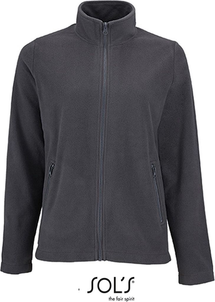 SOLs 02094 | Giacca donna in pile Norman - Colore: Grigio Immagine del prodotto 