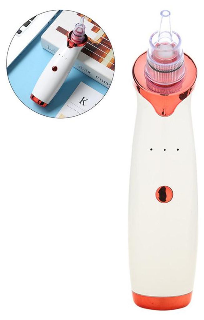 Elektrischer Mitesser Entferner Pore Vacuum, Porenreiniger für Akne, Mitesser & Whiteheads, 3 Saugstufen, für Männer & Frauen