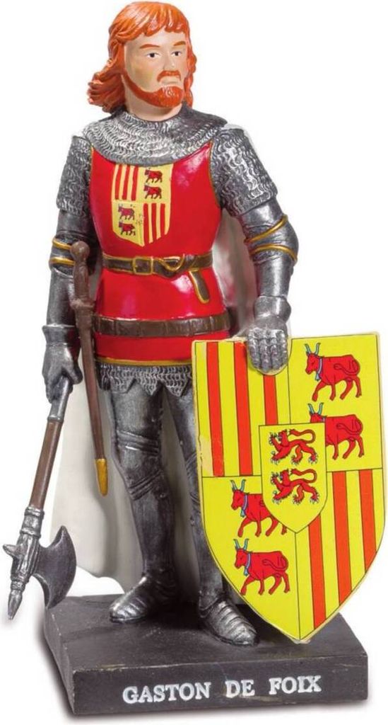 Ritterfigur Gaston de Foix 13,5cm