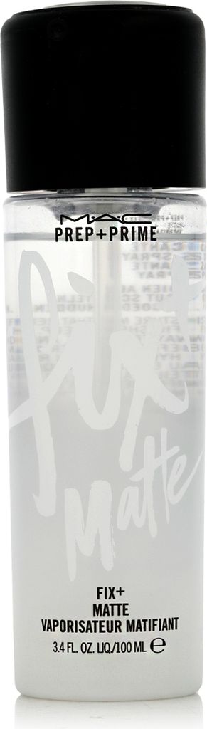 MAC Prep + Prime Fix+ Matte, Makeup-Fixierspray, 100 ml, Mattierend, Feuchtigkeitsspendend, Glättend, Jeder Hauttyp, Water\Aqua\Eau, Alcohol Denat...