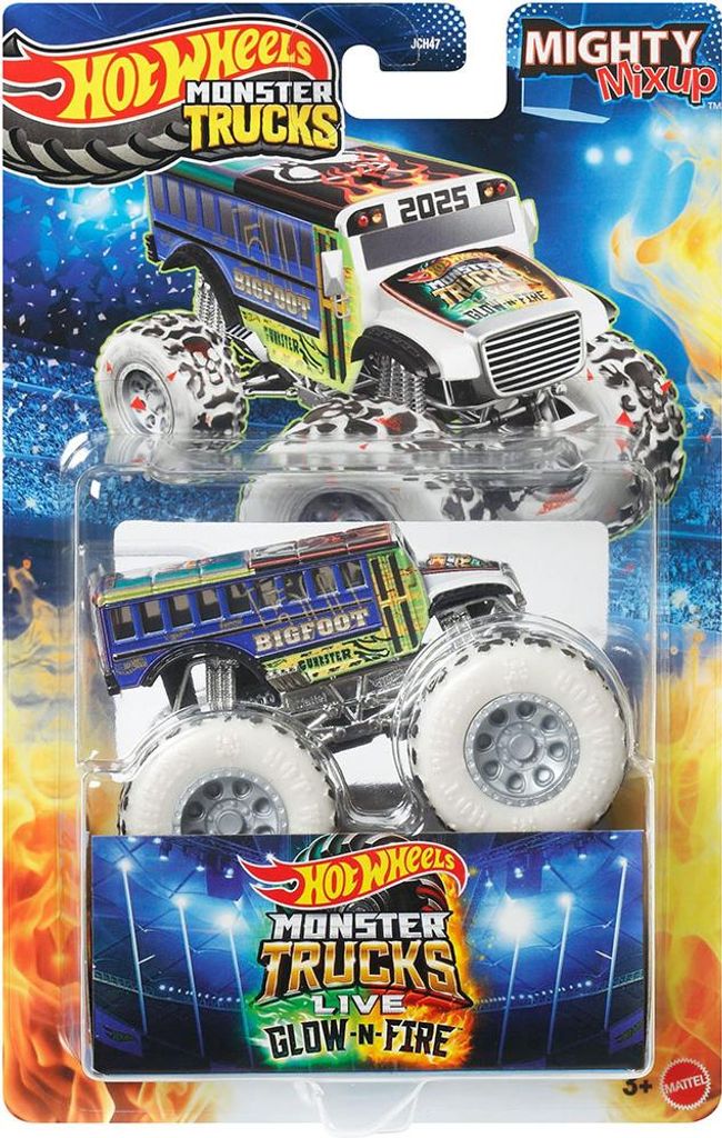 Mattel Monster Live Mighty Mixup Truck Taglia unica Immagine del prodotto 