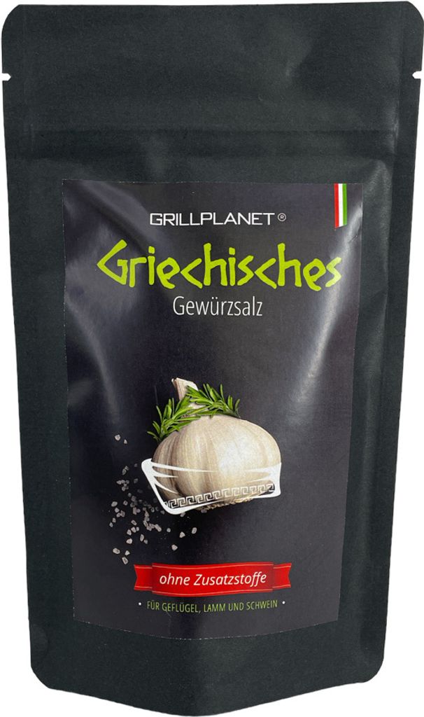 Griechisches Gewürzsalz 100g Aromabeutel Produktbild 