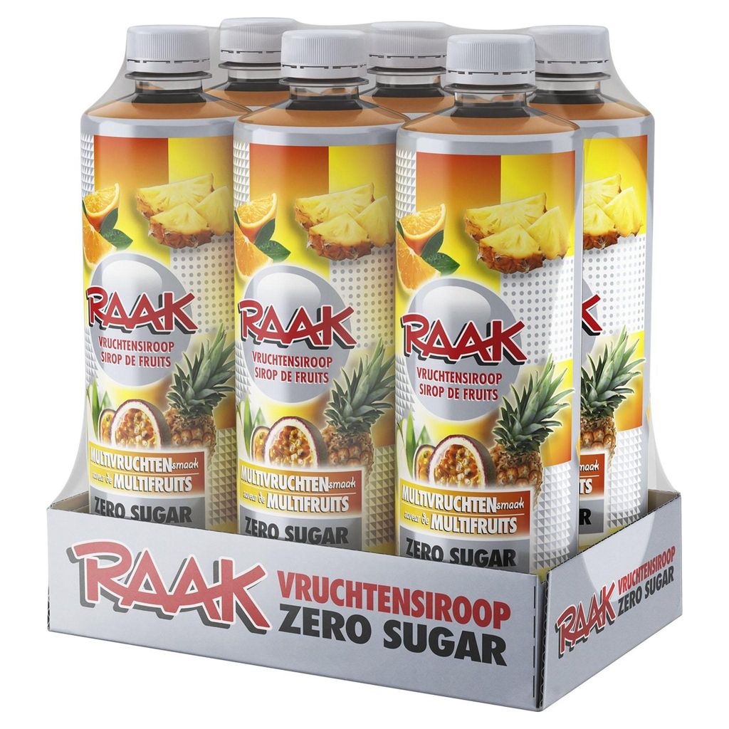 RAAK Multifruchtsirup Zero 6 x 0,75 l