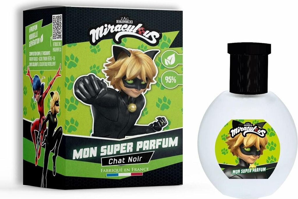 Parfüm Infantil Miraculous: Märchen von Marienkäfer und Katze Noir CHAT NOIR EDT