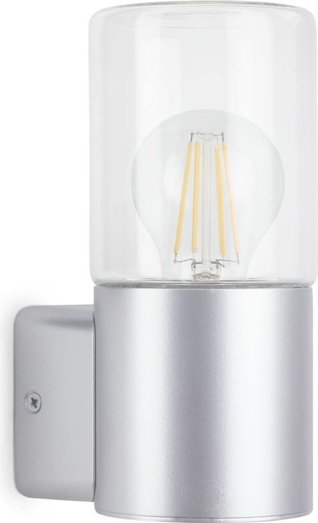 Telefunken AMPOLO - Wand-& Deckenleuchte - 320504TF - Spritzwasserschutz IP44 - E27 Fassung - 19,5 x 8,5 x 11 cm