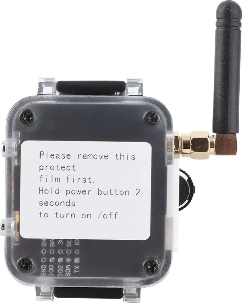 Montre Pyhodi Deauther Watch V3S ESP8266 pour tests de sécurité WLAN