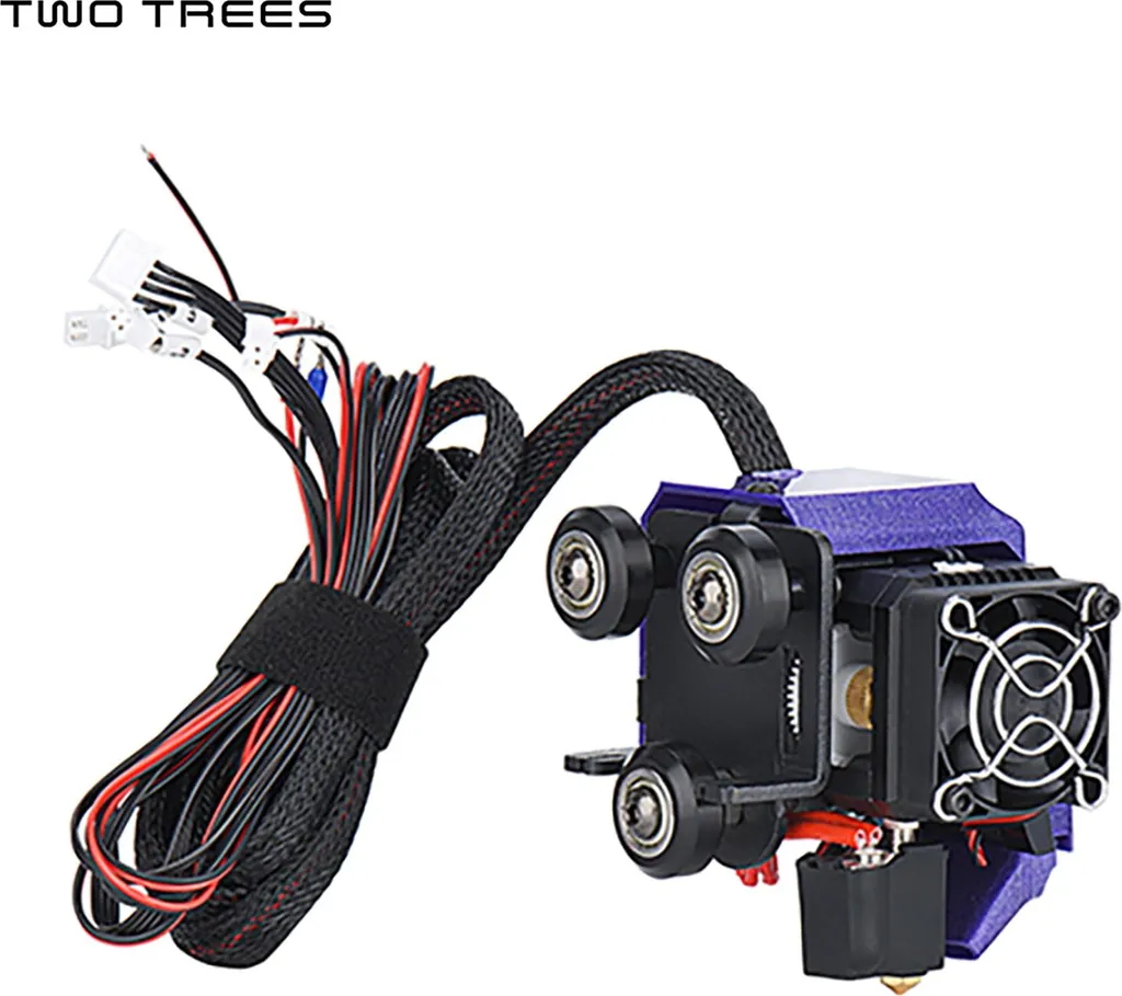 Kit Anti-Bouchage pour Ender-3 : Tête d'Impression Haute Précision Violet