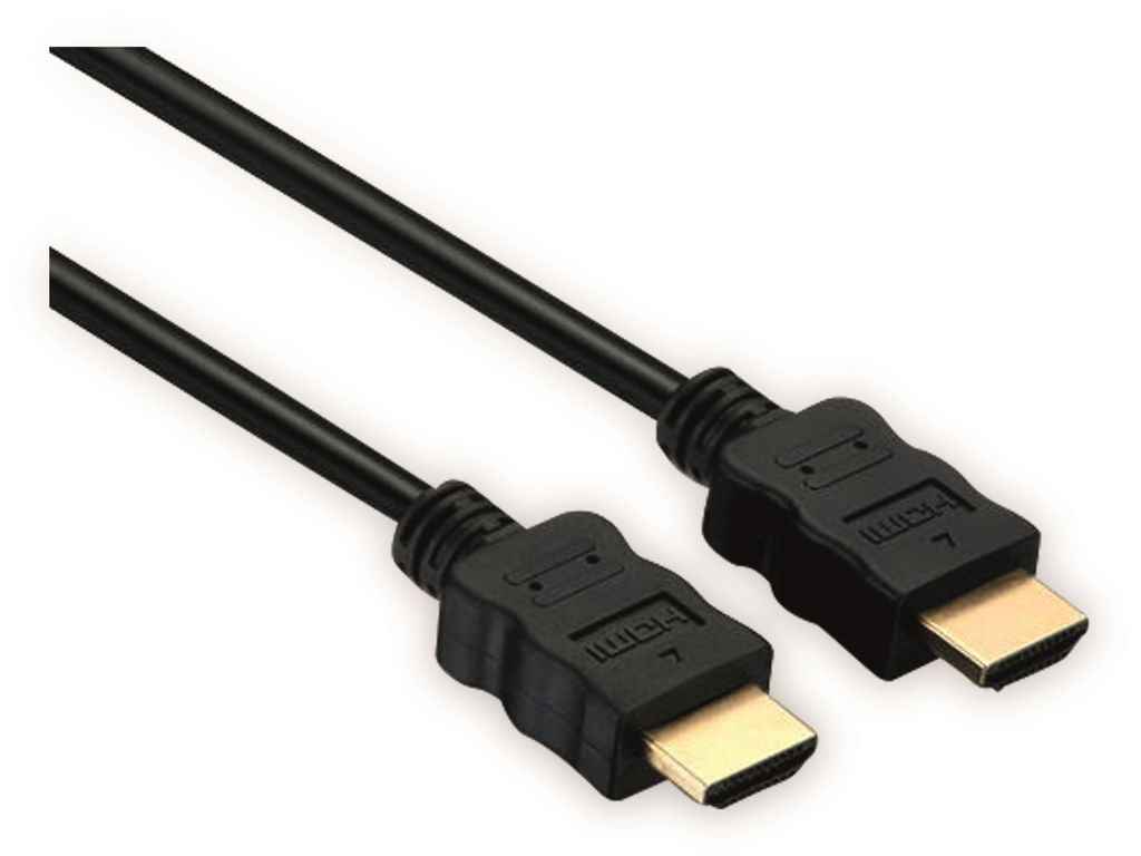 Kabel HDMI High Speed z Ethernet czarny - Długość: 5,00 m Zdjęcie produktu 