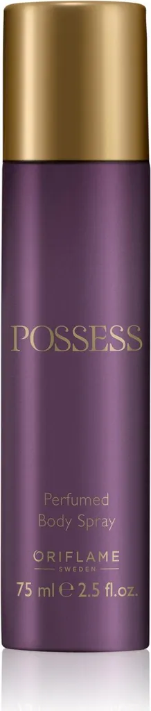 Oriflame Possess Spray Parfumé Corps 75 ml - Fragrance de Séduction