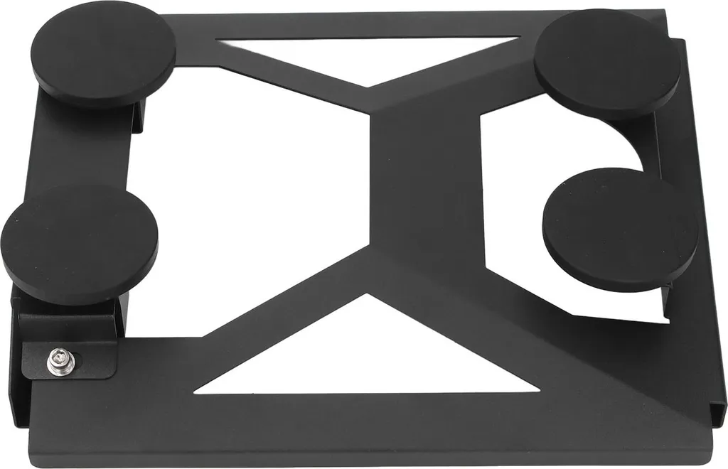 Support Satellite en Acier et Caoutchouc avec Ventouse Camping-Car 45cm