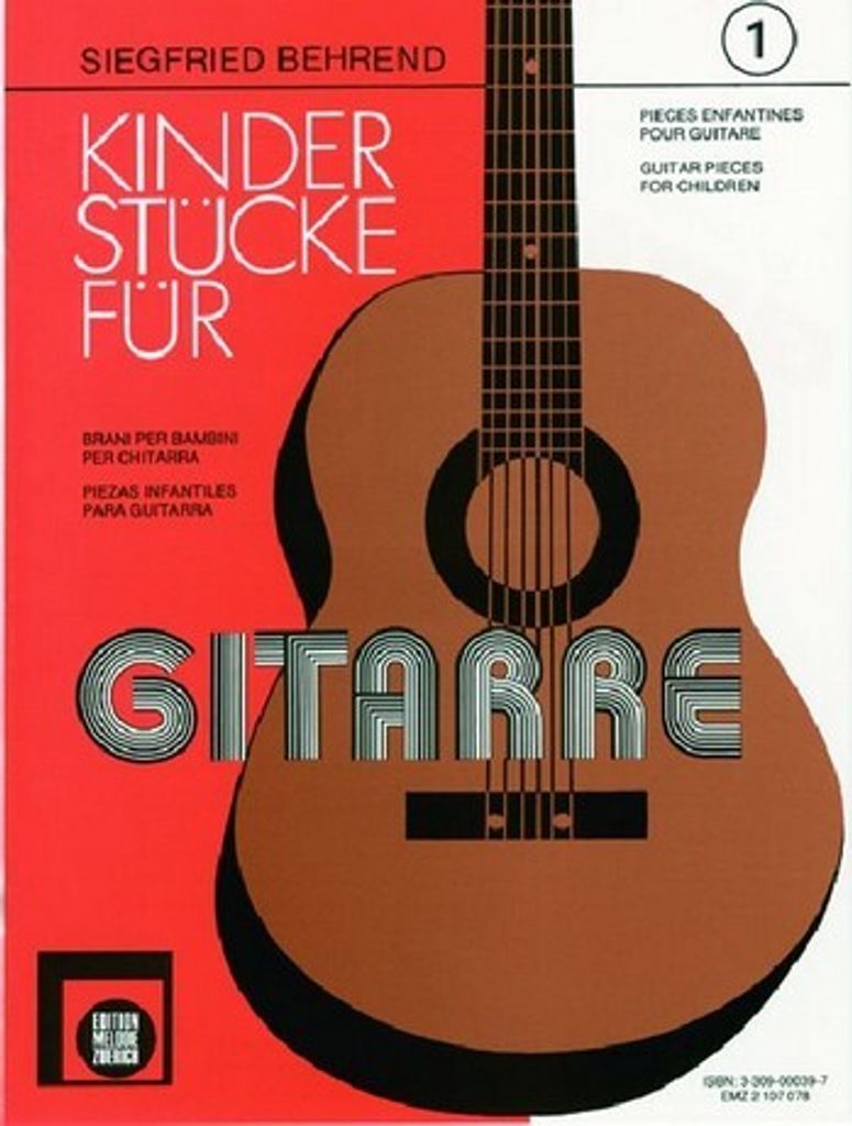 Kinderstücke Band 1 für Gitarre