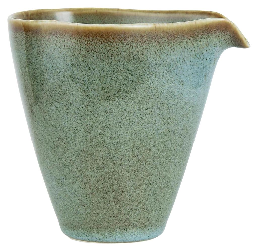 Kanne Mini Dunes Blau Light Blue Keramik Geschirr Milchkännchen