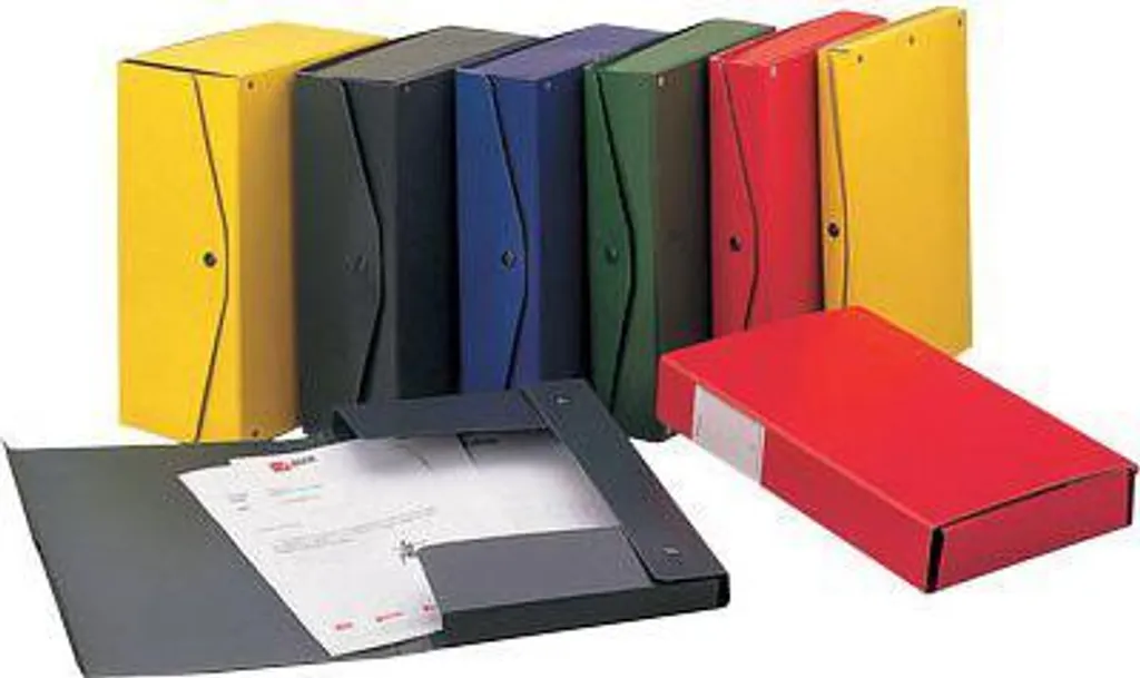 King Mec 00023411 Raccoglitore Progetto Rosso Dorso 6cm | Archi-Stock