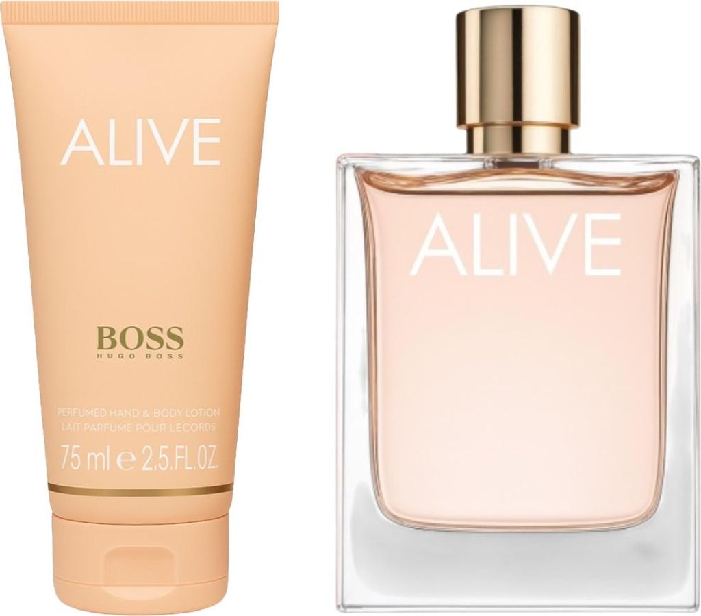 Hugo Boss Alive Geschenkset Eau de Parfum 50 ml + Perfumed Hand & Body Lotion 75 ml