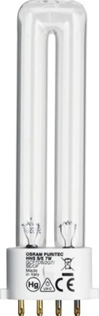 Ampoule UVC 7W pour Stérilisateur Aquarium EHEIM reeflexUV 350 G27 7 Watts