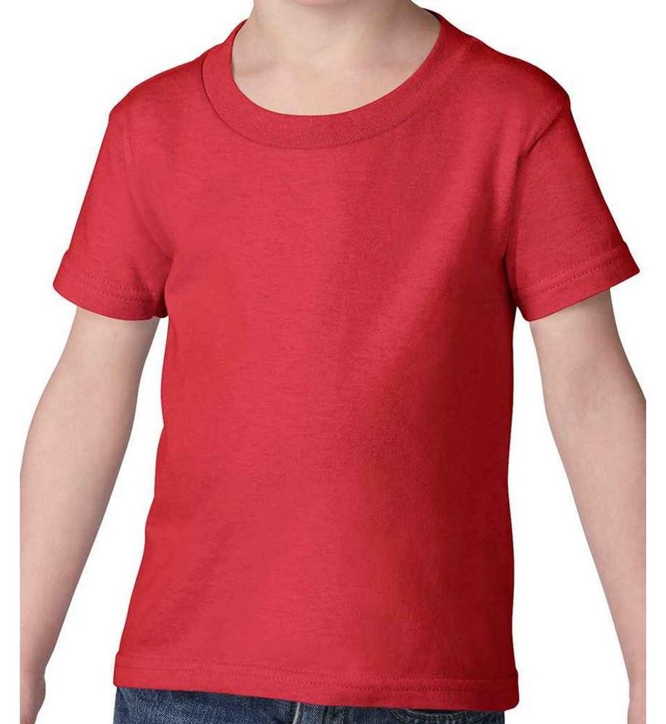 Gildan - T-Shirt für Kinder LT2480 (92) (Rot)