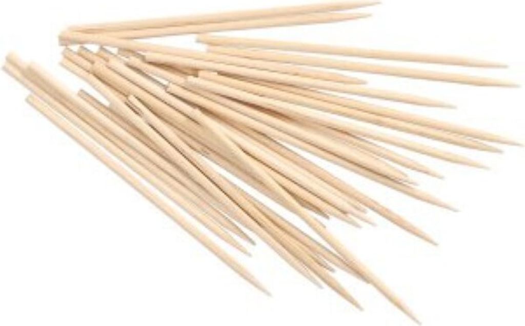 PAPSTAR Fingerfood-Spieße Holz "pure" Ø 3 mm, 10 cm lang | Produktbild 