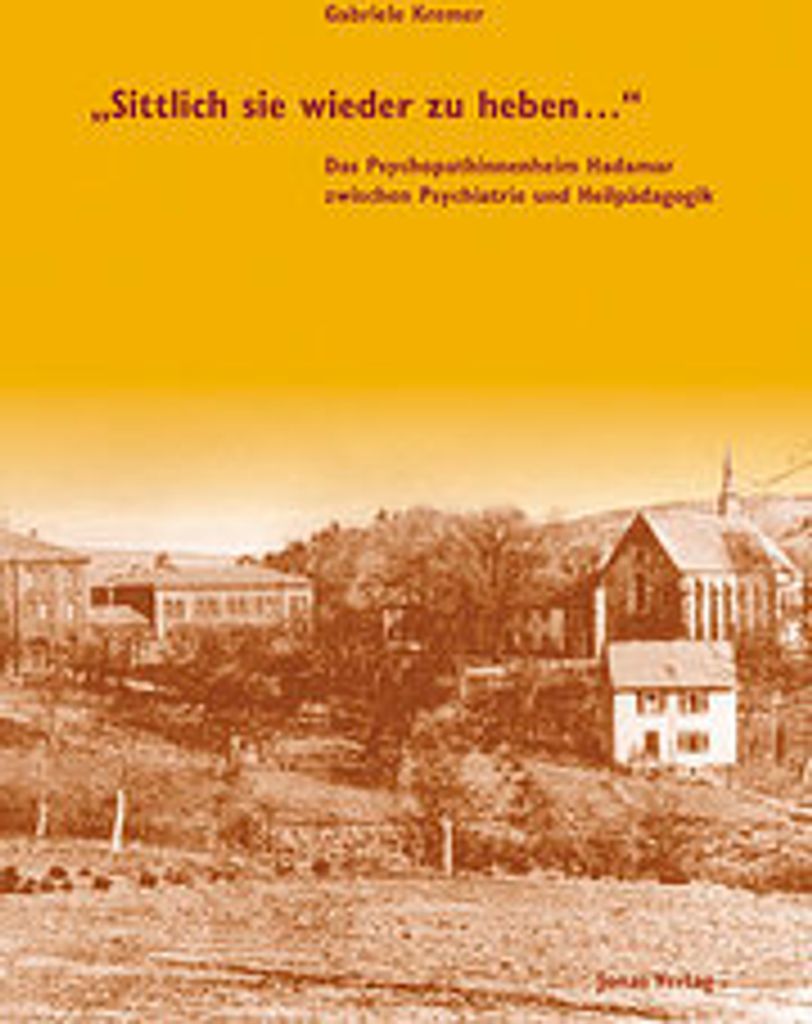 Sittlich sie wieder zu heben...