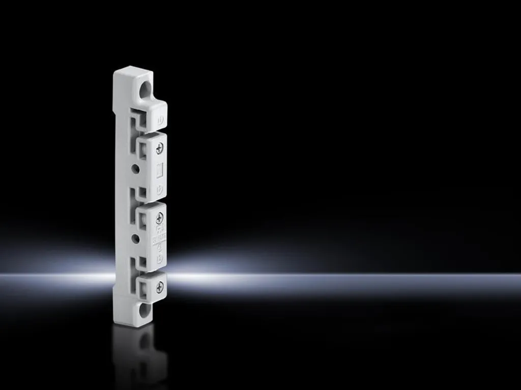 Support tripolaire 250A Rittal Mini-PLS haute résistance entraxe 40