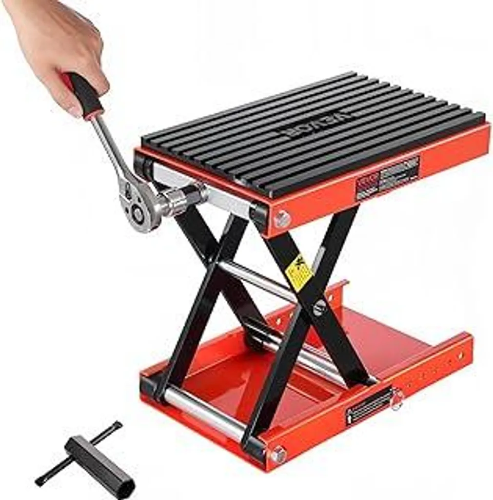 Ponte Sollevatore a Forbice VEVOR - Carico 544kg - Per Riparazione Moto