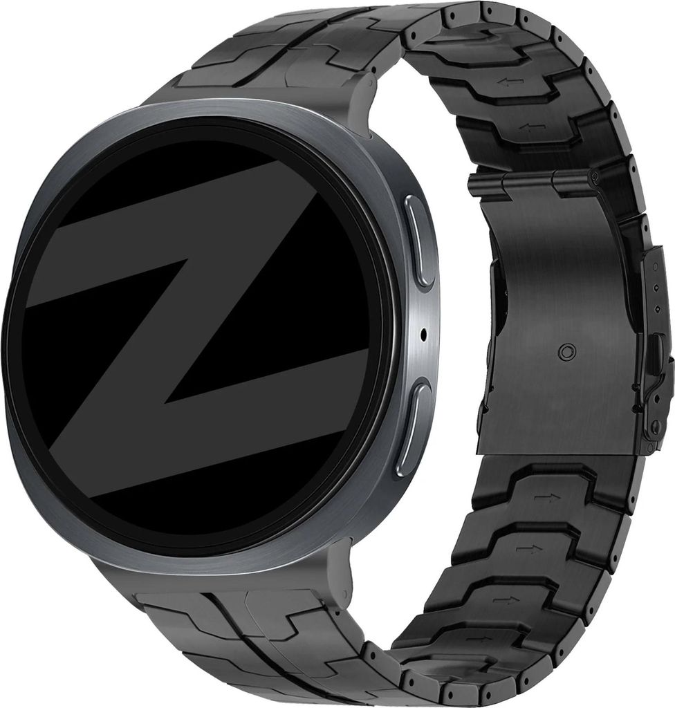 Bandz Steel strap 'Iron' - Hochwertiges Metallband passend für Samsung Galaxy Watch 8 - 40mm / Galaxy Watch 8 - 44mm / Galaxy Watch 8 Classic - In...