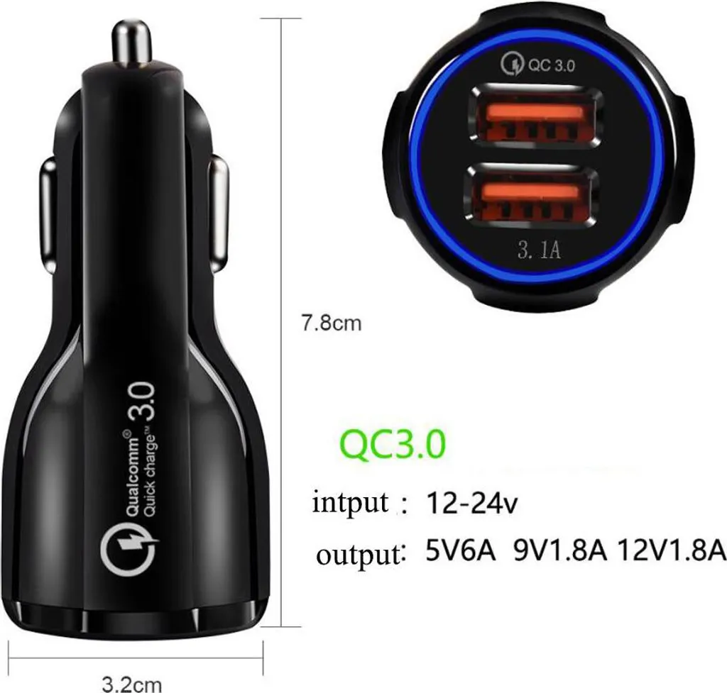 Caricatore Rapido Multiporta USB-C PD GaN Da 100 W Nero Con 3 Porte USB C Power Delivery E 1x Porta Usb A Quick Charge Colore Nero 81891848