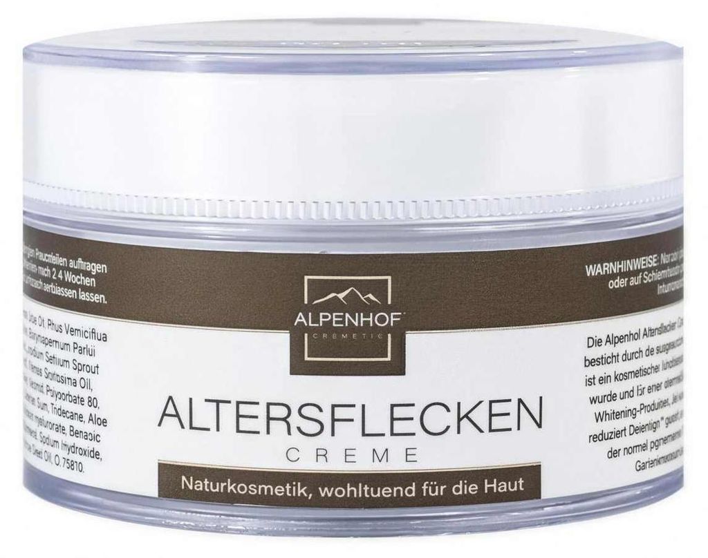 ALTERSFLECKEN-Creme Alpenhof zur Bekämpfung von Produktbild 