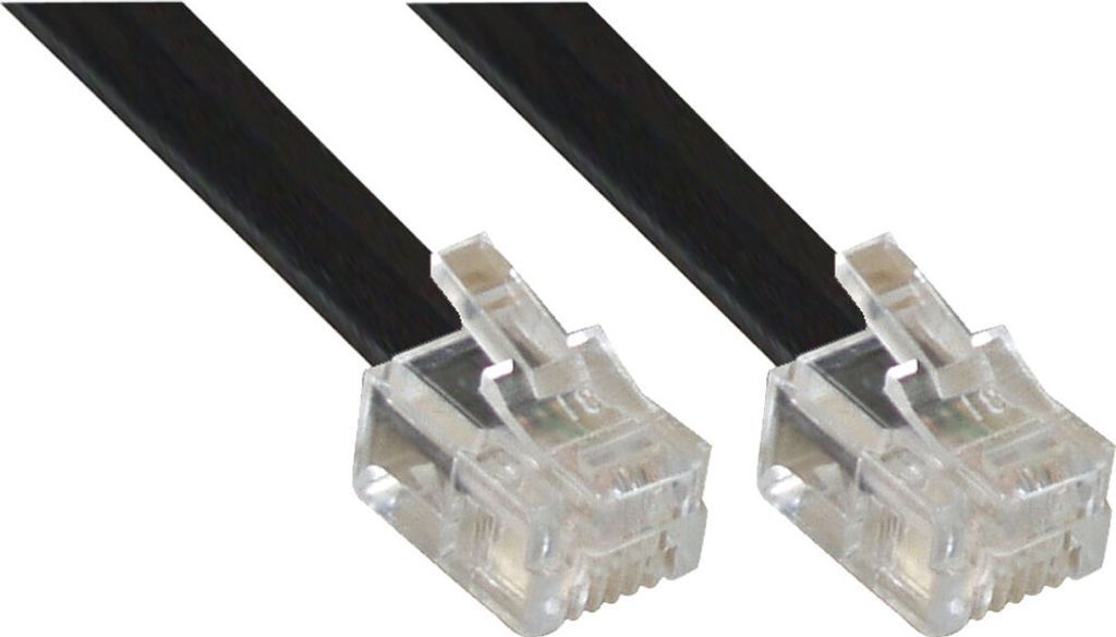 InLine® 18848 Cavo modulare RJ12, spina / spina, 6 fili, Immagine del prodotto 