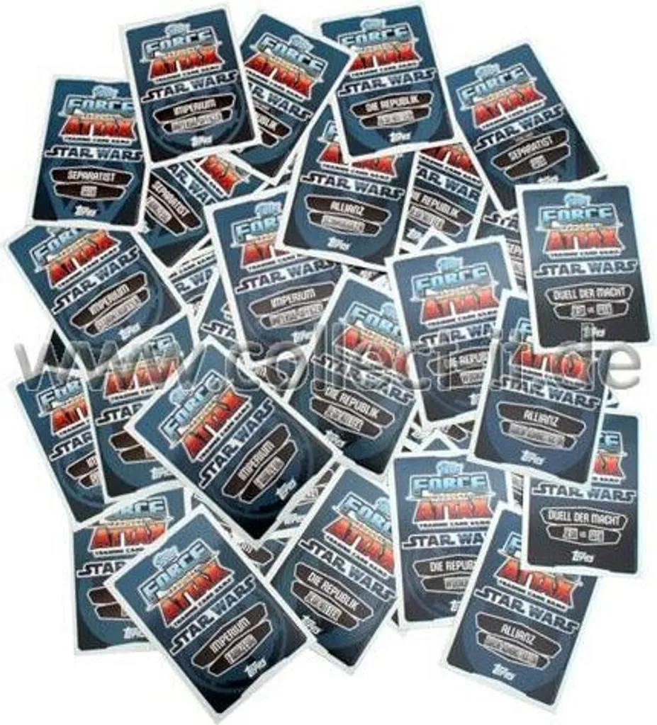 Cartes Star Wars Force Attax Movie - FAMOV1 Spar 6 - 100 Cartes de Base