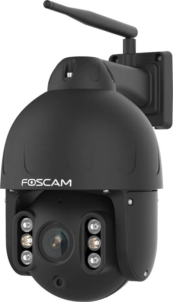 Foscam SD8P Noir Caméra rotative 8 MP avec zoom optique et vision nocturne