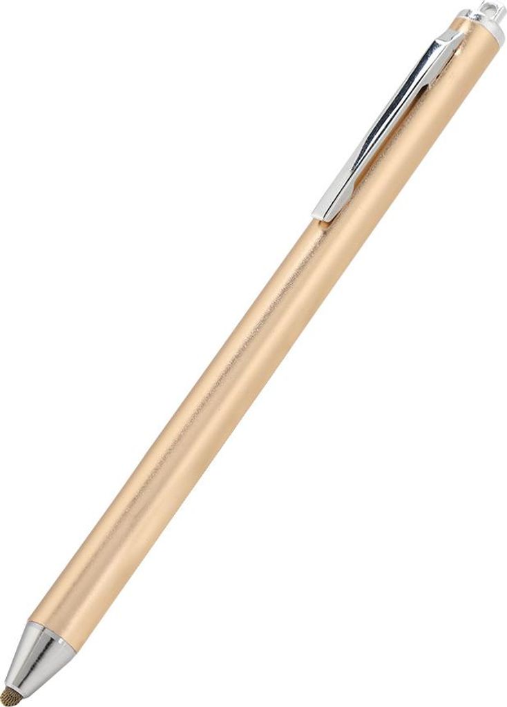 Cloth Head Stylus für Samsung Tab/LG/Huawei/Xiaomi Smartphones und Tablet für iPad 2018(Gold)