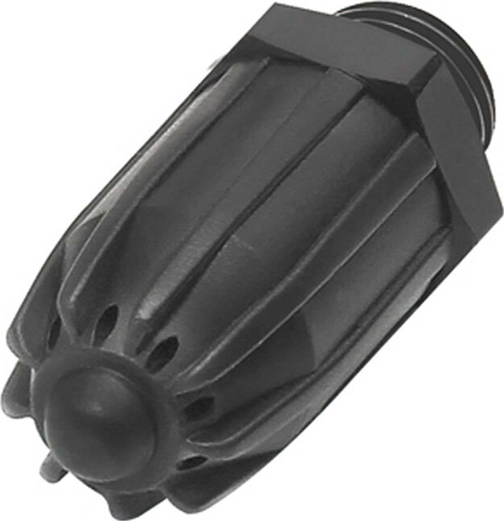 Riegler Lärmarme Runddüse, M12x1,25, POM Kunststoff, Düsen-Außen-ø 17 mm