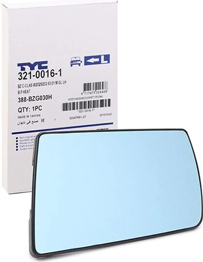 Réparer Rétroviseur Cassé Mercedes W202 W210 W140 - Verre Gauche OE