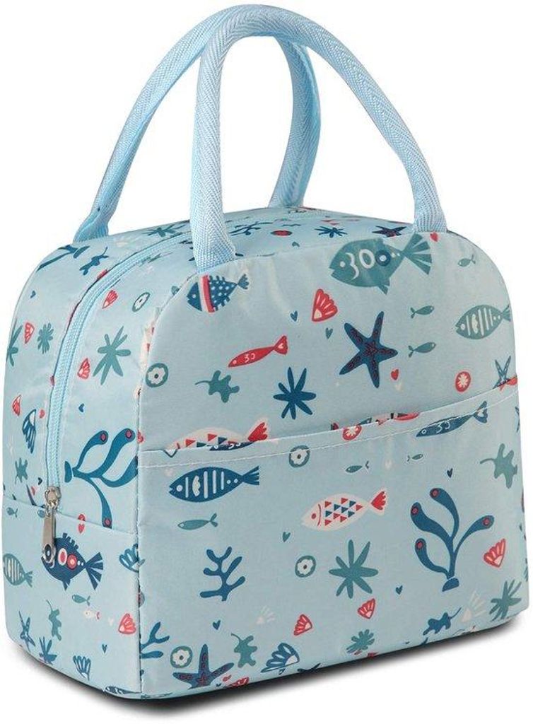 Kinderlunchtas Thermische Isolatie, Koeltas für Jungen Mädchen, Praktische Schultasche mit Vorratsfach für Picknick und Arbeit