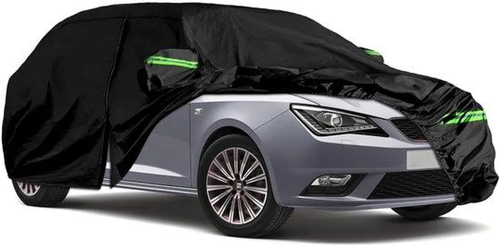 Couverture voiture anti-neige et givre pour stationnement hivernal