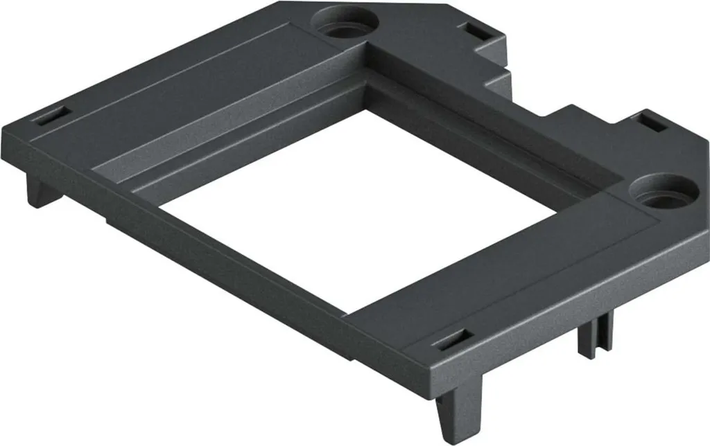 Copertura OBO UT34 P1 per Sistemi Sottopavimento UT3 e UT4 Nero