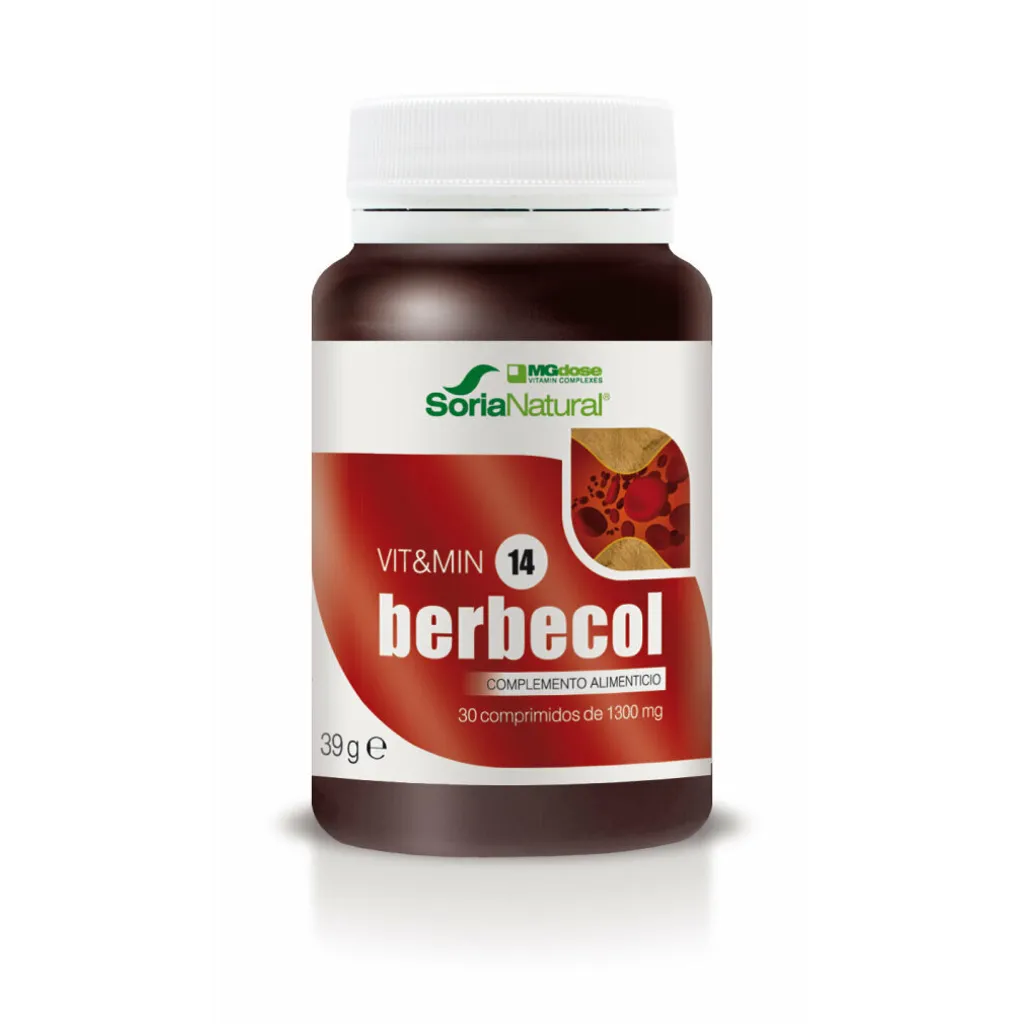 Mgdose Berbecol Formule Haute Concentration Berbérine et Chrome 60 Unités